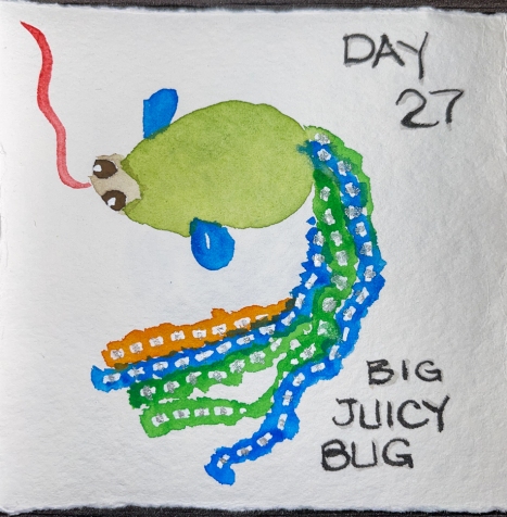 Big juicy bug, favorite cat toy!